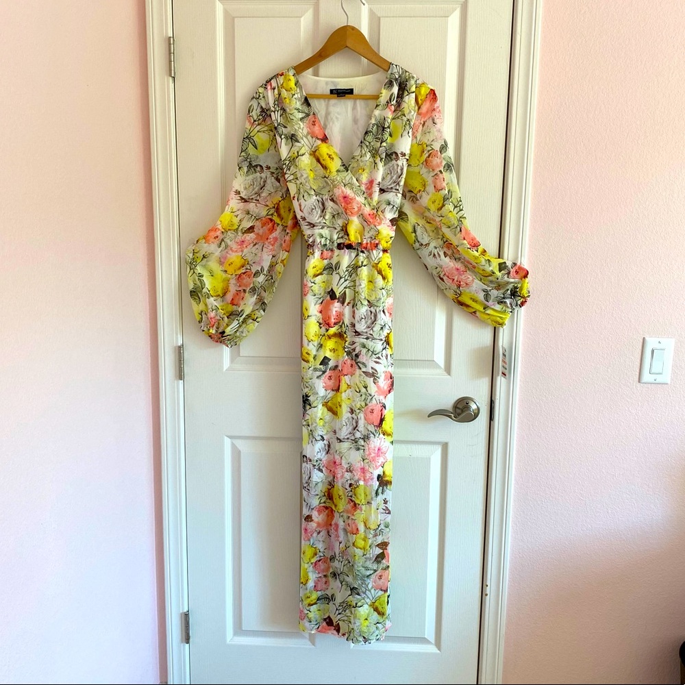 I.N.C Calf-length floral dress. NWT!